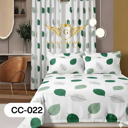 Combos de sabanas con cortina - FULL MEGA TIENDAS