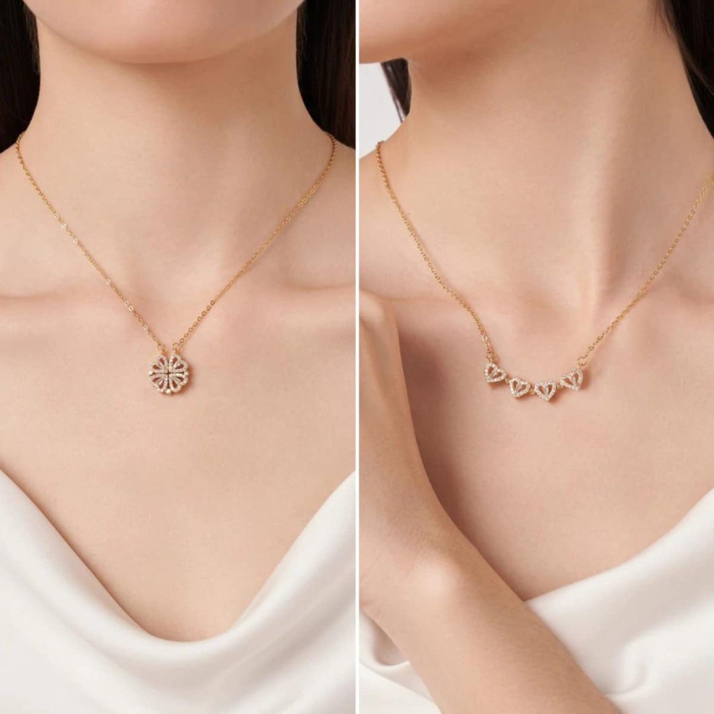 Collar Fantastic Corazón convertible - FULL MEGA TIENDAS