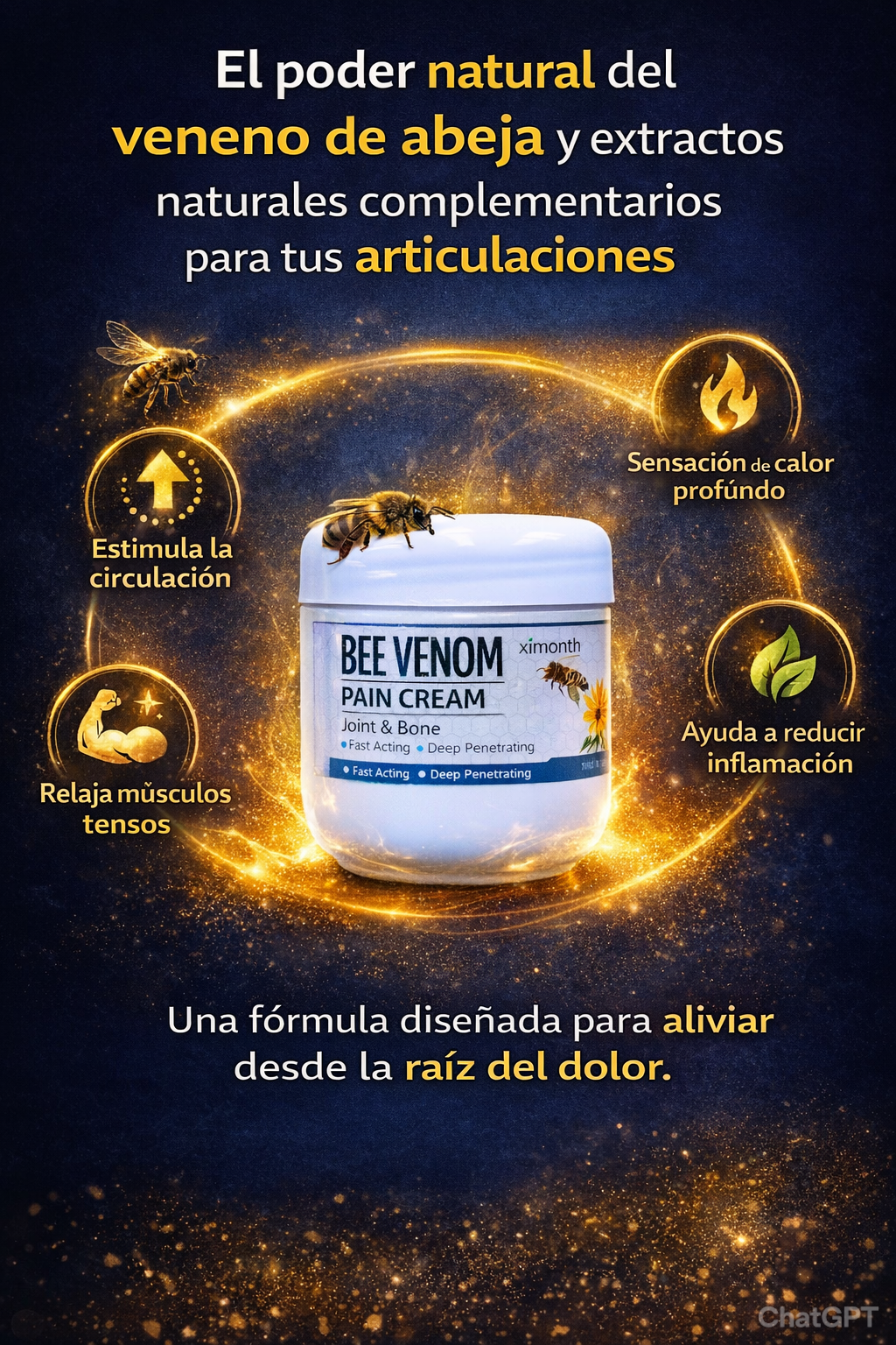 BEE VENOM PAIN CREAM - FULL MEGA TIENDAS