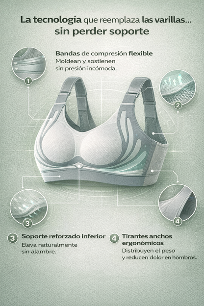 Brassier sin varillas push up - FULL MEGA TIENDAS