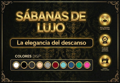Premium Sábanas Unicolor 120 hilos - FULL MEGA TIENDAS