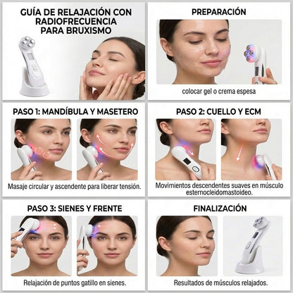 Masajeador Facial Ultrasonico Radiofrecu - FULL MEGA TIENDAS