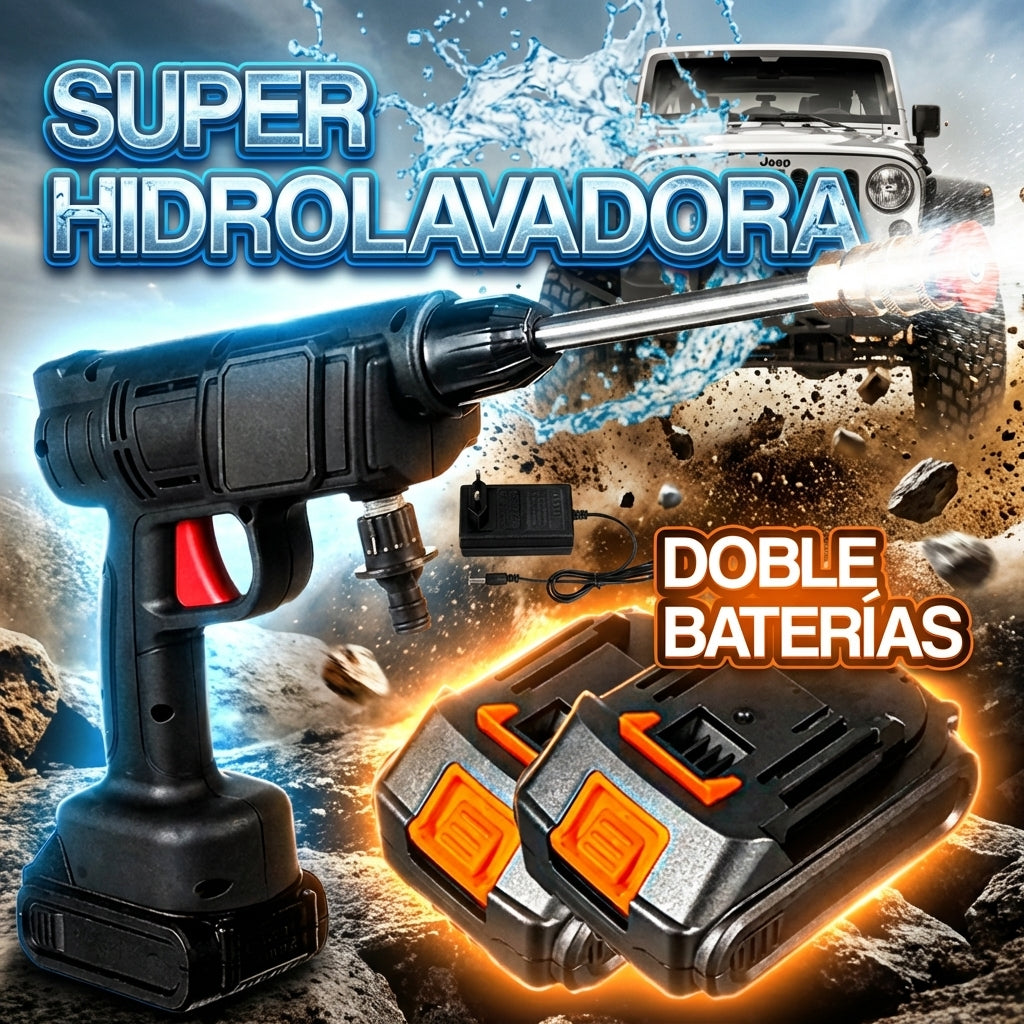 Hidrolavadora 6 BOQUILLAS 48V DOBLE BATE (Copia) - FULL MEGA TIENDAS