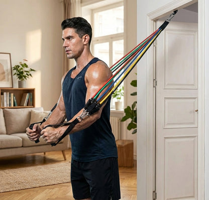 COMBO Fitness 11 piezas anclaje+ banadas - FULL MEGA TIENDAS